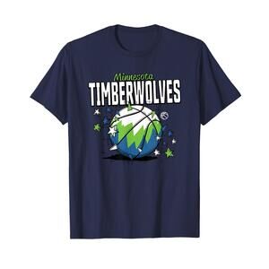 Nba Minnesota Timberwolves Basketball Doodle Stars T-Shirt